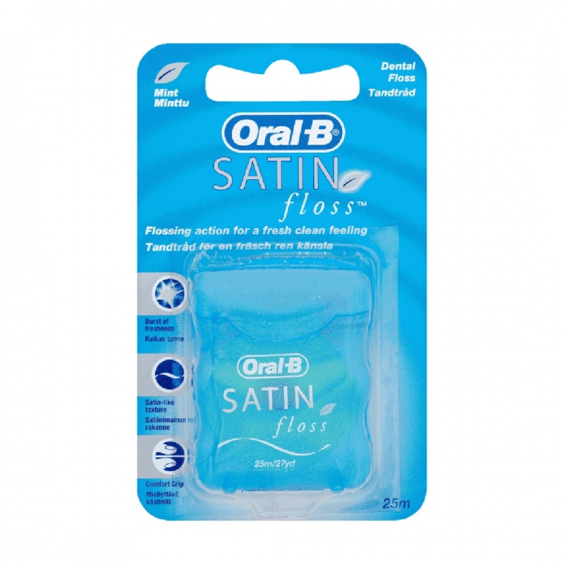 Oral B Satin Mint Dental Floss